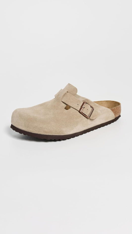 Birkenstock Women's Boston Suede Clogs