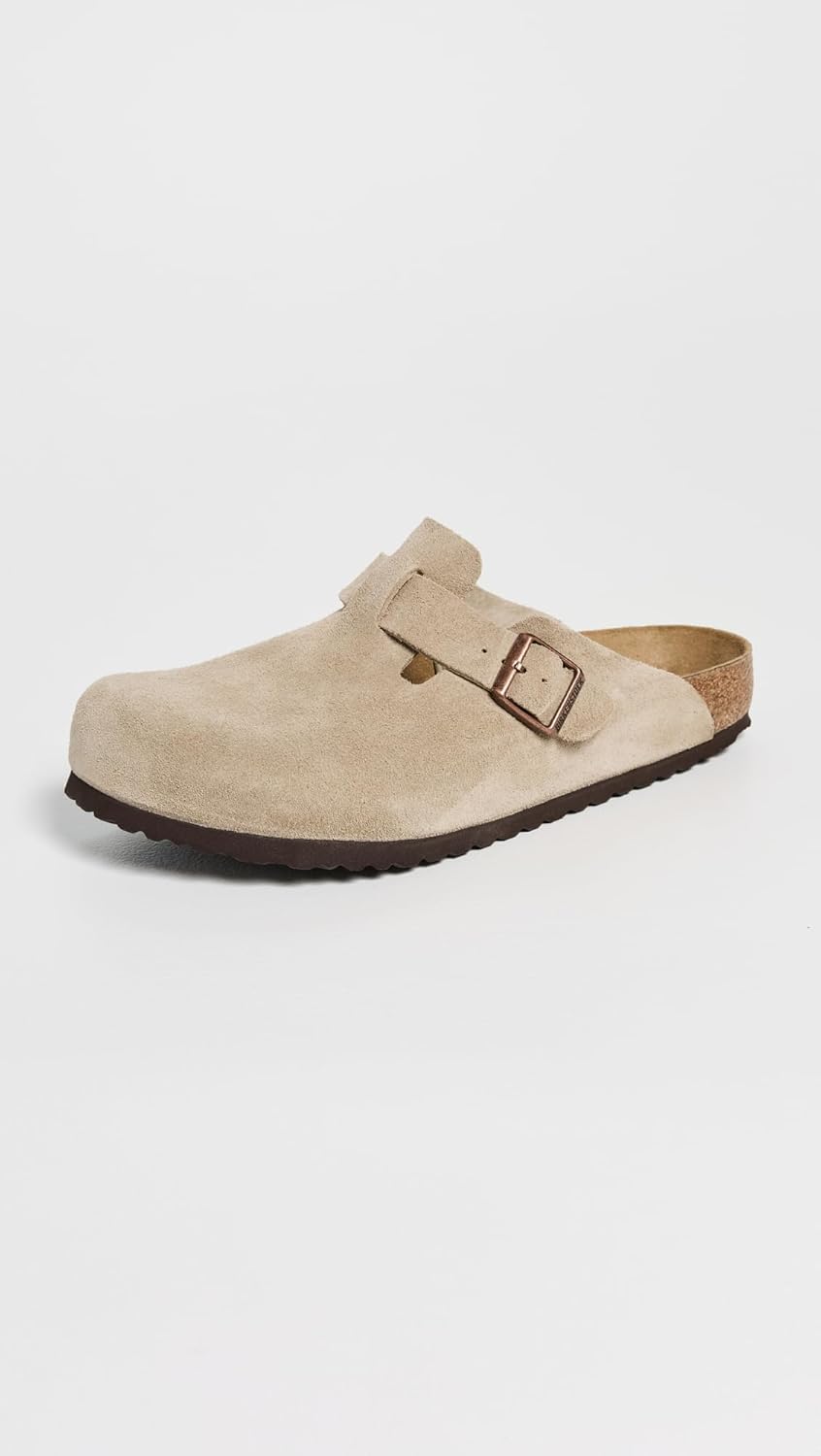 Birkenstock Women's Boston Suede Clogs