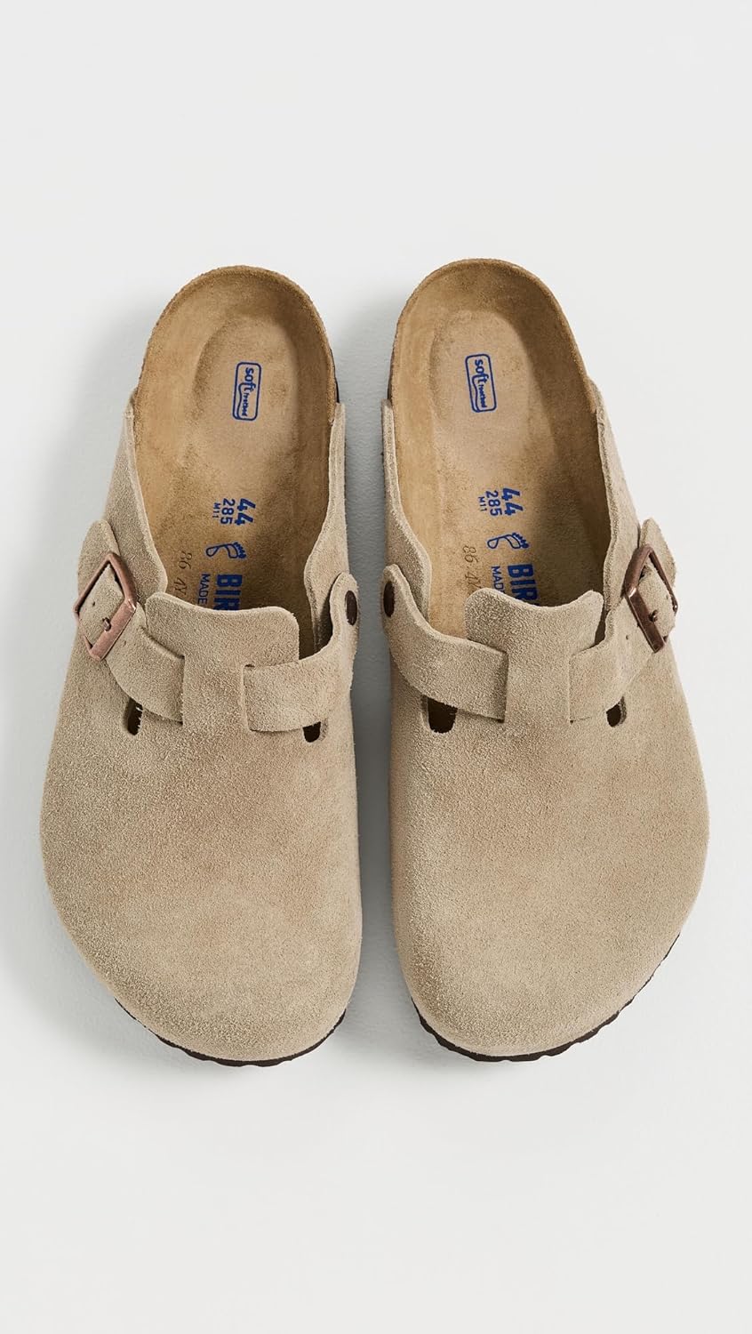 Birkenstock Women's Boston Suede Clogs